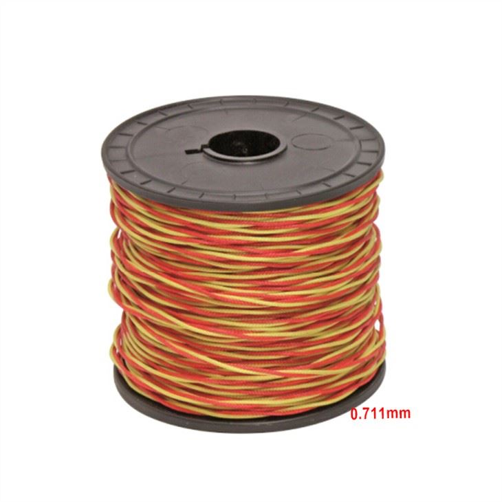 Mm Diameter Double Fiberglass Insulated K Type Thermocouple Extension Wire Cable Huanya